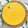 Prato Raso Girassol Amarelo