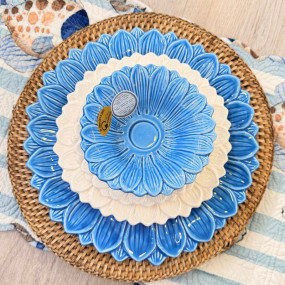 Tacinha Girassol Azul