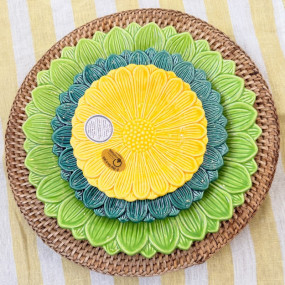 Prato 15cm Girassol Amarelo