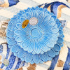 Tacinha Girassol Azul
