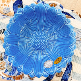 Saladeira Girassol Azul
