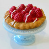 Mini Prato Cupcake Azul