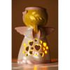 Anjo Rosa para Vela Led
