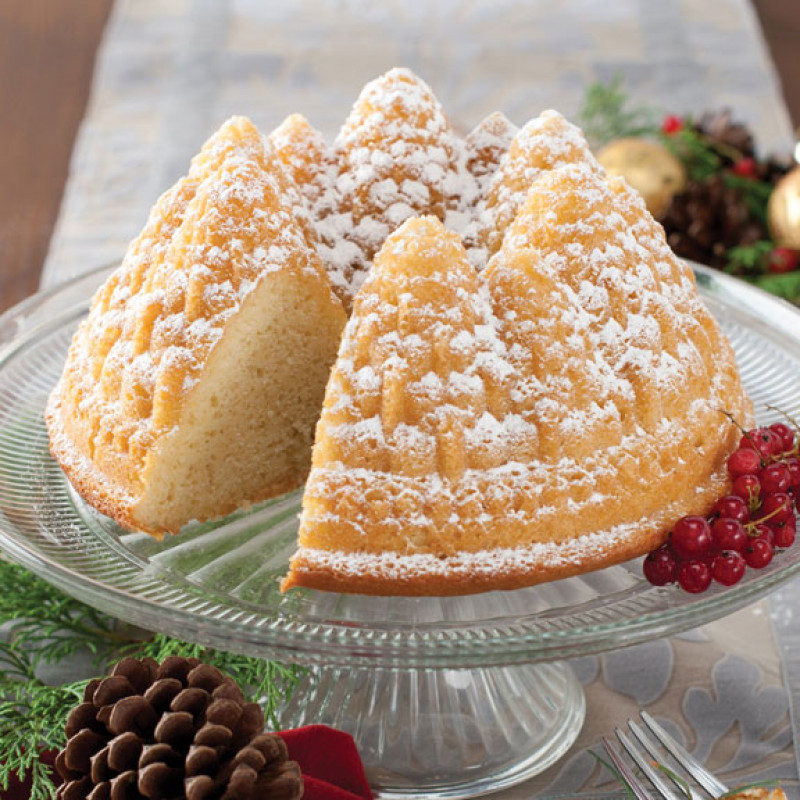 Peppermint Pine Forest Bundt Cake - Nordic Ware