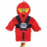 Pinhata Lego Ninjago Vermelho