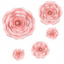 Flores Papel Rosa - conj.5
