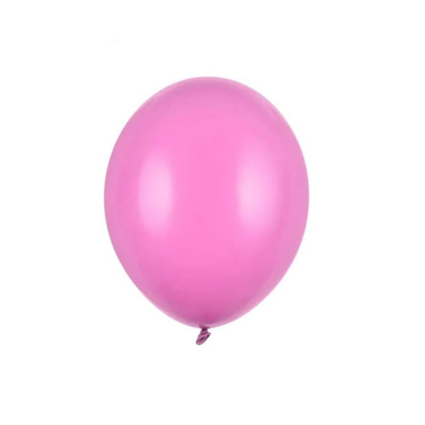 10 Balões Latex Rosa Fúcsia 12CM