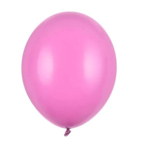 100 Balões Latex Rosa Fúcsia 23CM