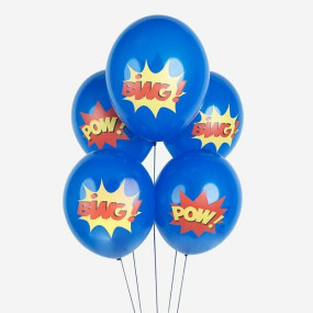 5 Balões Super Heróis