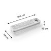 Conjunto ralador com depósito COMPACT, 3 peças