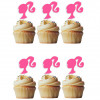 6 Toppers Barbie