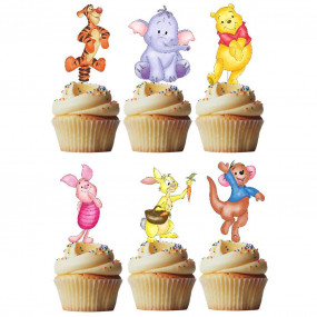 6 Toppers Winnie The Pooh