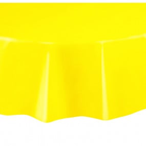 Toalha Amarelo Redonda