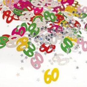 Confetis 60 Anos