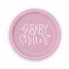 Pratos Babyshower Rosa