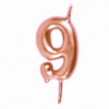 Vela Nº Rosegold - 5.5cm